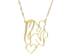 שרשרת דמות אמא וילד