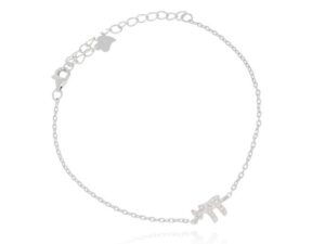 צמיד כסף חי