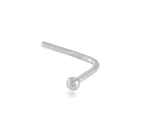 נזם זהב 14K כדור קטן